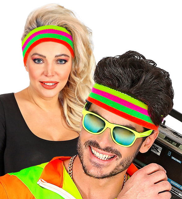 Widmann SRL Zweetband neon multikleur