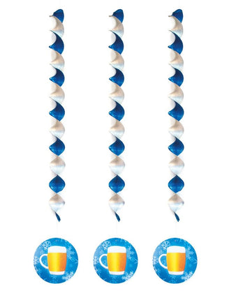 Funny Fashion 3 spiraalhangers oktoberfest bier