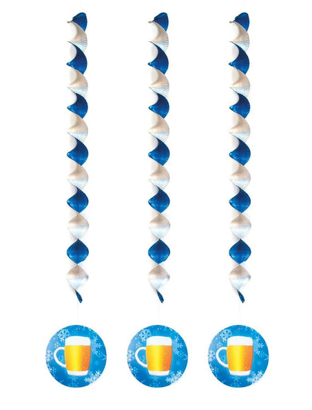 Funny Fashion 3 spiraalhangers oktoberfest bier