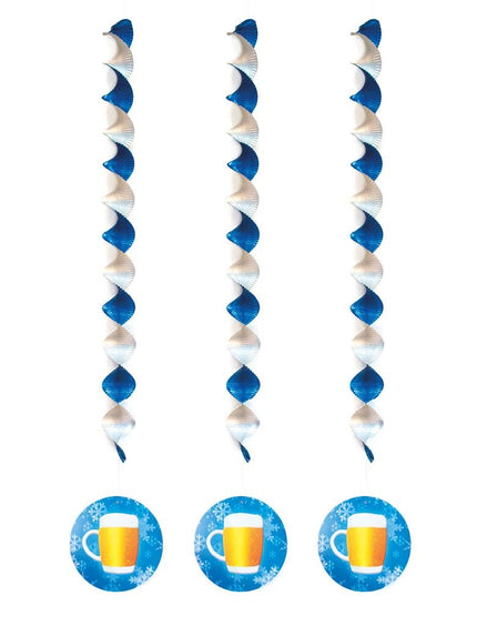 Funny Fashion 3 spiraalhangers oktoberfest bier