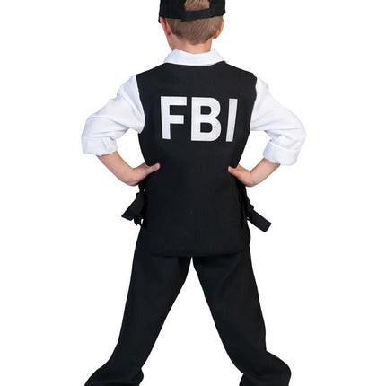 Funny Fashion Agenten kostuum FBI kind
