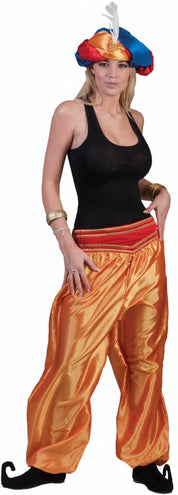 Funny Fashion Arabische broek oranje haremdanseres dames
