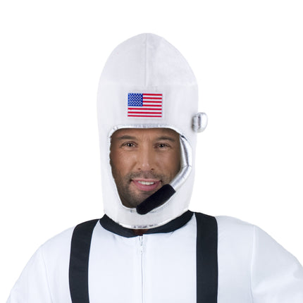 Funny Fashion Astronauten helm volwassenen stof