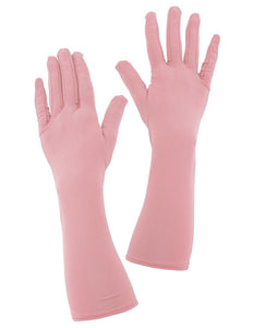 Funny Fashion Baby roze lange handschoenen