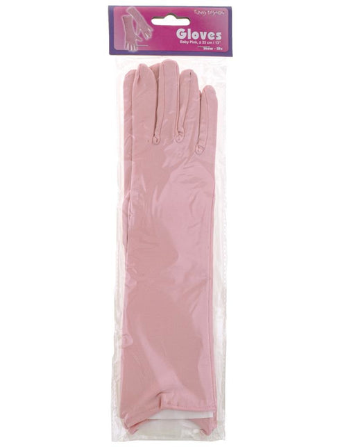 Funny Fashion Baby roze lange handschoenen