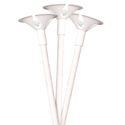 Funny Fashion Ballon stokjes 12 stuks