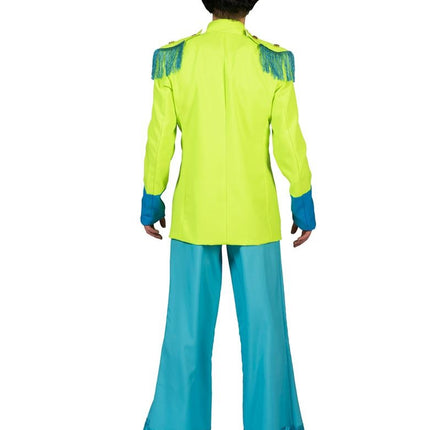 Funny Fashion Beatles Jas in groen