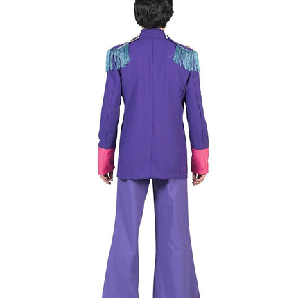 Funny Fashion Beatles jas in paars