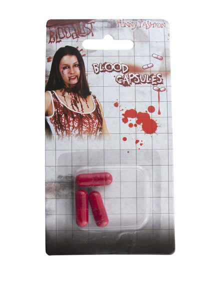 Funny Fashion Bloedcapsules voor Halloween