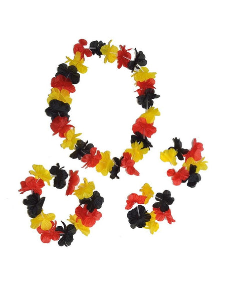 Funny Fashion Bloemenkrans set België 4dlg