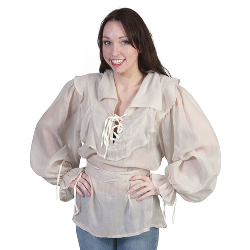 Funny Fashion Blouse beige historisch