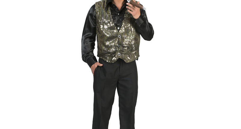 Funny Fashion Blues Brother vestje Sean