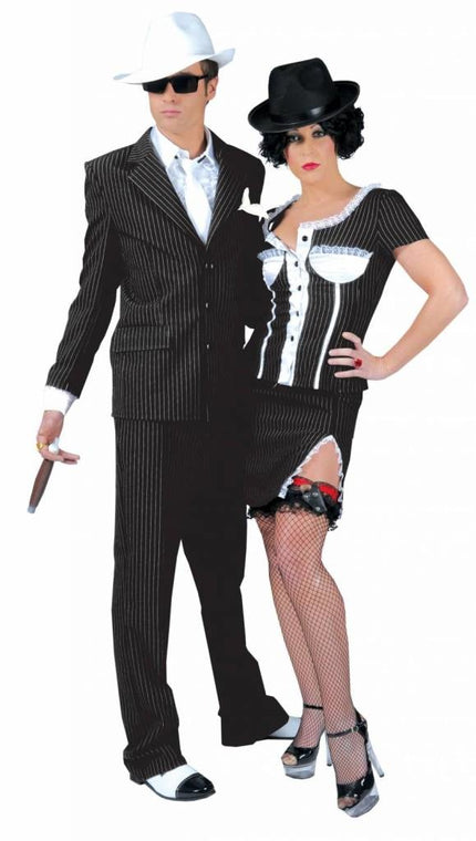 Funny Fashion Bonny en clyde kostuum dame Small