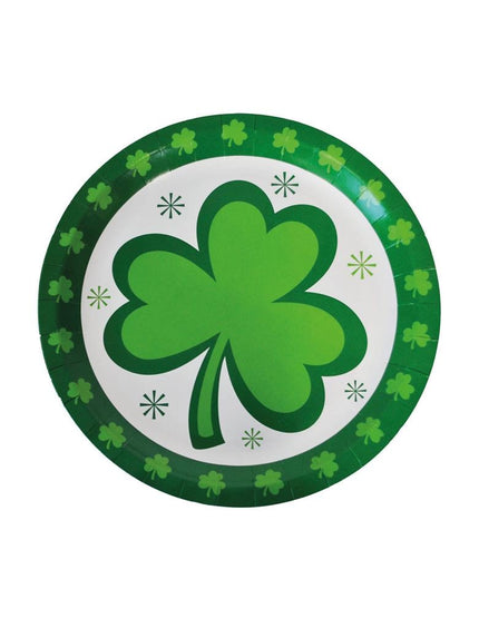 Funny Fashion Borden 8 stuks  st.patrick's day 18cm