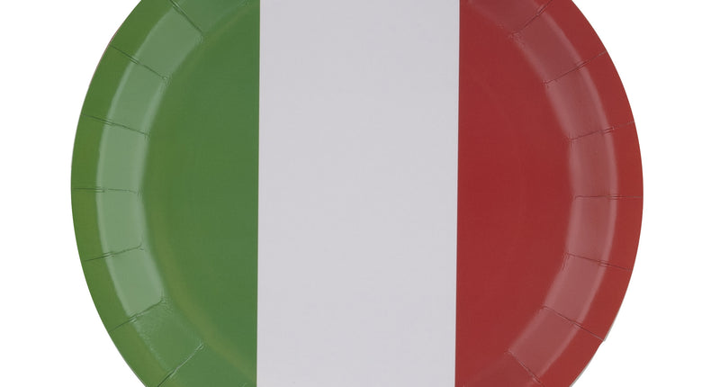 Funny Fashion Borden Italië groen wit rood