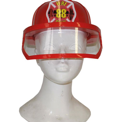 Funny Fashion Brandweerhelm met klep kinderen