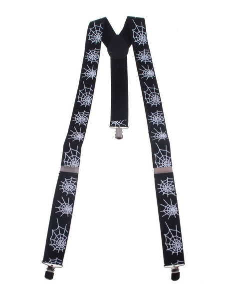 Funny Fashion Bretellen met print spin