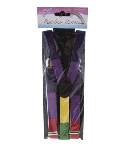 Funny Fashion Bretellen regenboog