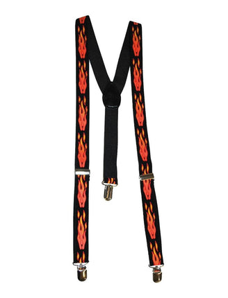 Funny Fashion Bretellen vlammen