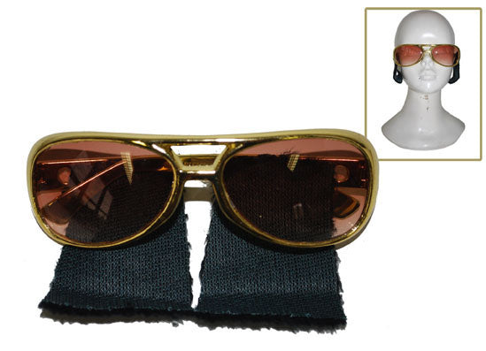 Funny Fashion Bril Elvis the King met bakkebaard