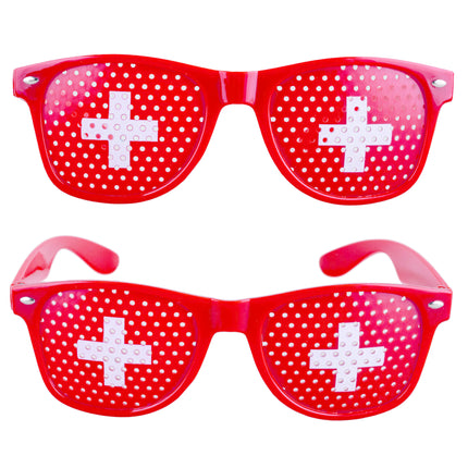 Funny Fashion Bril Zwitserland