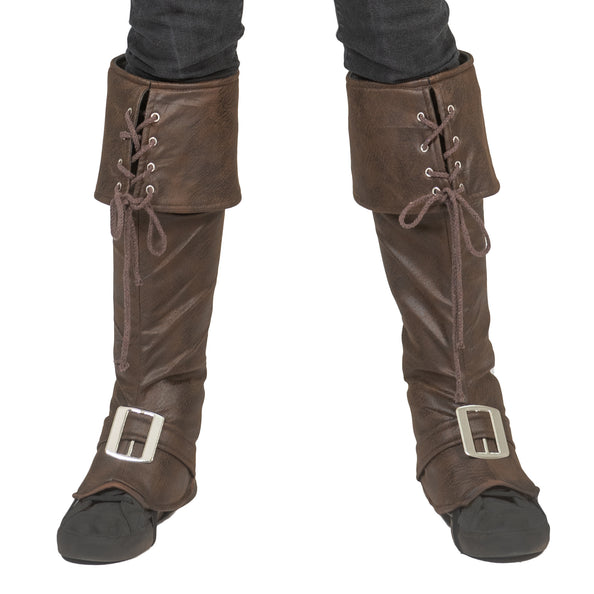 Funny Fashion Bruine laarskappen met gesp