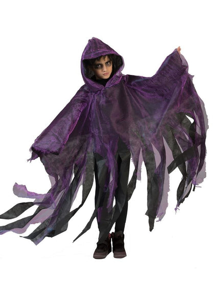 Funny Fashion Cape Ghoul Purple