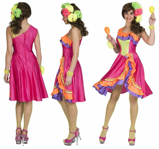 Funny Fashion Caribisch pakje Cindy dames