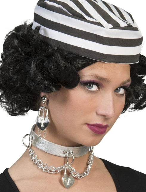 Funny Fashion Choker met slot gevangene