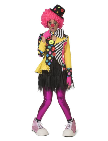Funny Fashion Clown kostuum Belinda dames