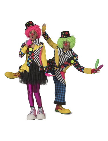 Funny Fashion Clown kostuum Belinda dames