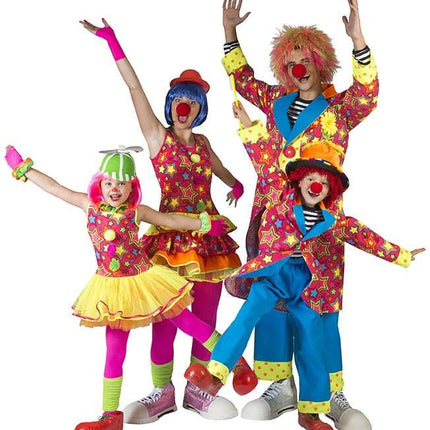 Funny Fashion Clown verkleed jurkje voor dames