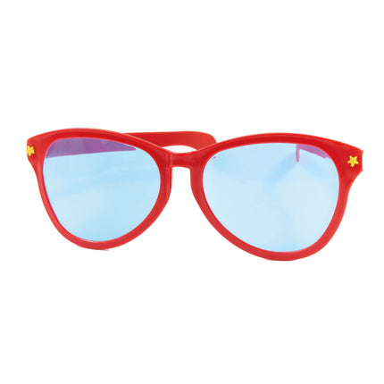 Funny Fashion Clownsbril grote glazen