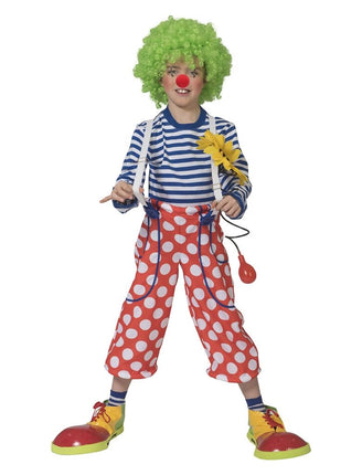 Funny Fashion Clownsbroek Bassie met dotten