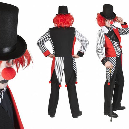 Funny Fashion Clownspak Jester Harley heren