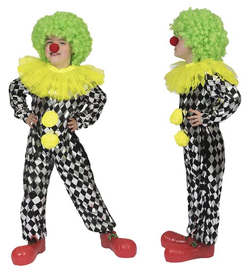 Funny Fashion Clownspak kind Peppino van Kokki