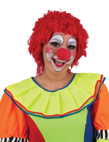 Funny Fashion Clownspruik Jimmy rood