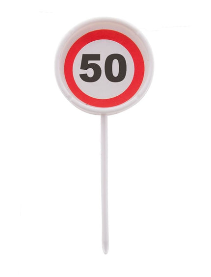 Funny Fashion Cocktail prikkers 50 jaar