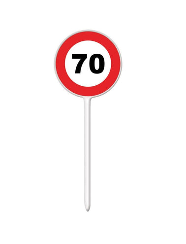 Funny Fashion Cocktail prikkers 70 jaar