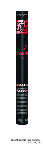 Funny Fashion Confetti kanon rood top kwaliteit 60cm