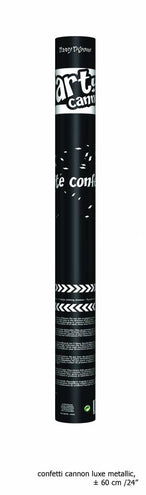 Funny Fashion Confetti kanon wit top kwaliteit 60cm