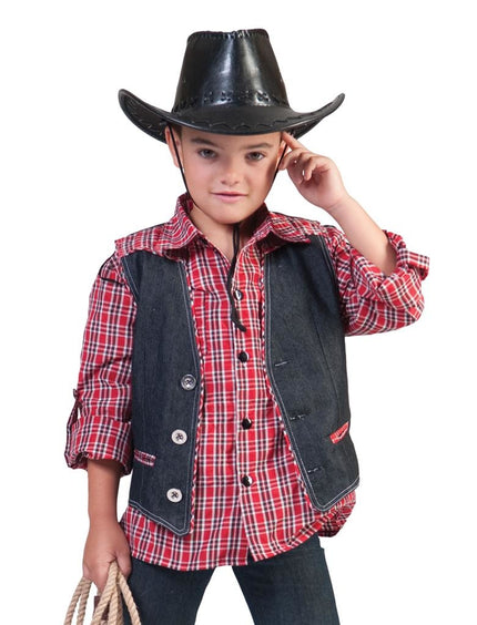 Funny Fashion Cowboy blouse Kees voor kinderen