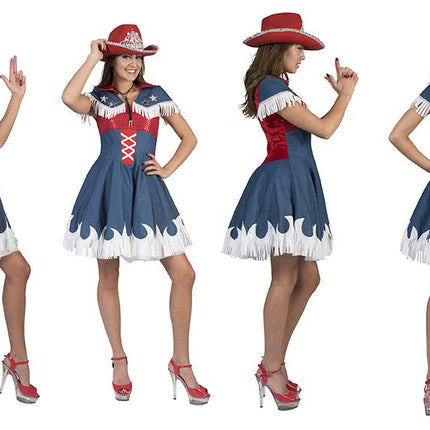 Funny Fashion Cowboy jurkje Jeans Texas