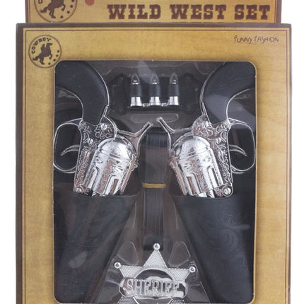 Funny Fashion Cowboy set Willem 5-delig voor kinderen