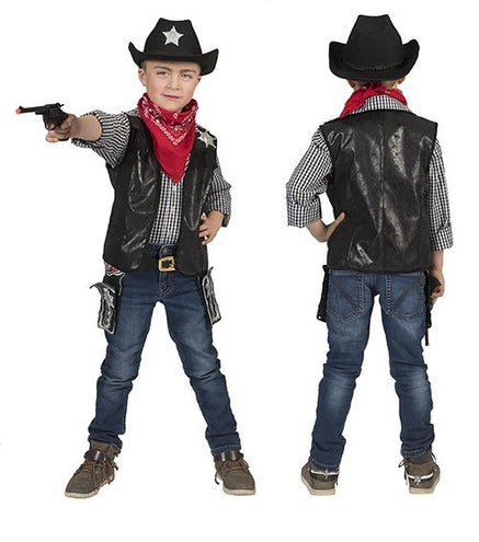 Funny Fashion Cowboy vestje voor jongens