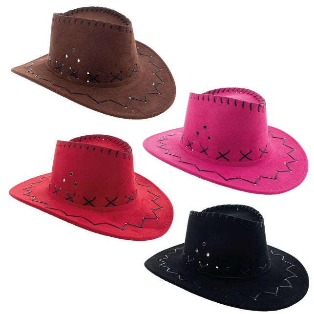 Funny Fashion Cowboyhoed Jasmijn  kind in vier kleuren