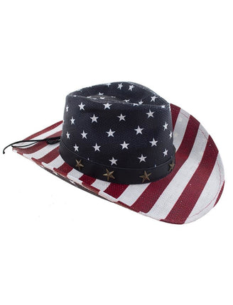 Funny Fashion Cowboyhoed USA volwassenen