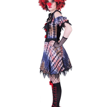 Funny Fashion Creepy Clown kostuum Lea dames