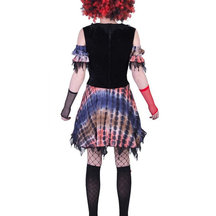 Funny Fashion Creepy Clown kostuum Lea dames