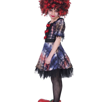 Funny Fashion Creepy Clown pak  Luna meisje